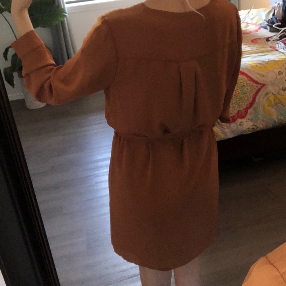 Brown button down Forever 21 dress - Picture 4 of 6